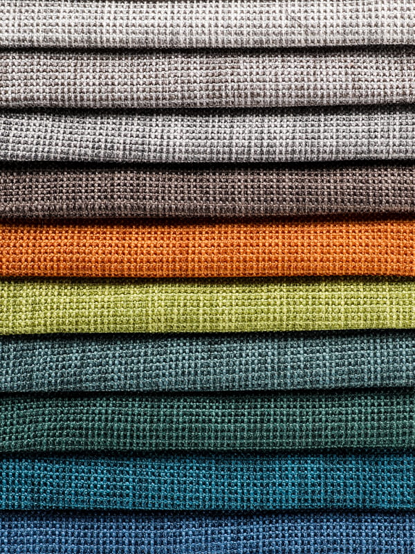 Peacock sofa chenille tela