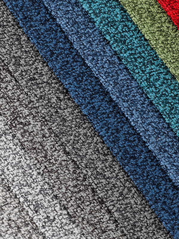 Coral loop yarn polyester at linen sofa tela Coral loop yarn polyester at linen sofa tela