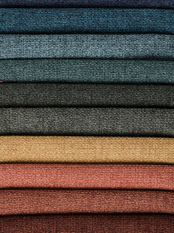 Polyester linen sofa magsuot ng tela