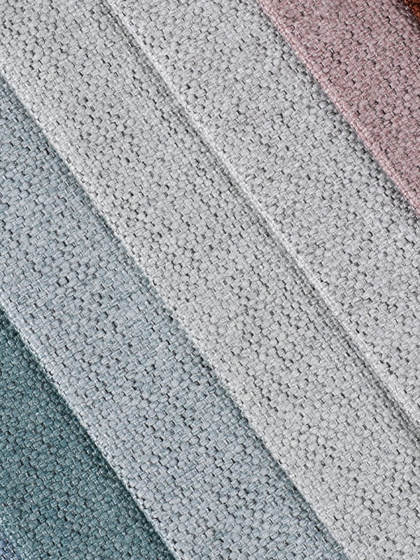 Tulia sofa plain color Woven polyester linen tela Tulia sofa plain color Woven polyester linen tela