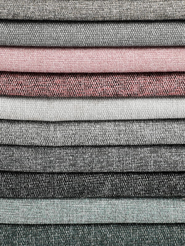 Moises sofa sa plain color fine cotton linen na tela