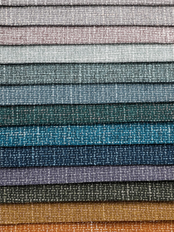 Garner sofa polyester linen tela