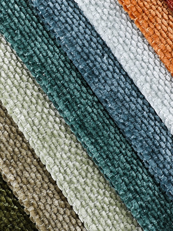 Burris sofa chenille tela Burris sofa chenille tela