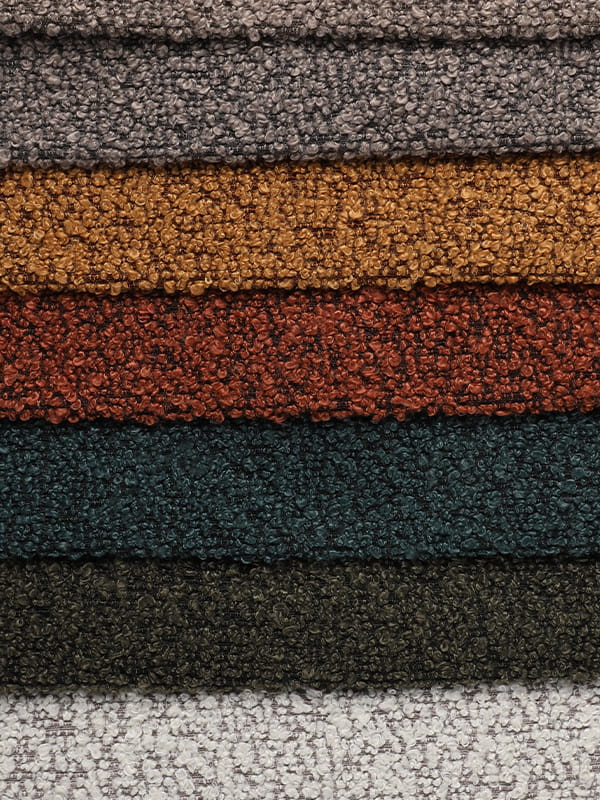 Heineken loop yarn polyester at linen sofa tela